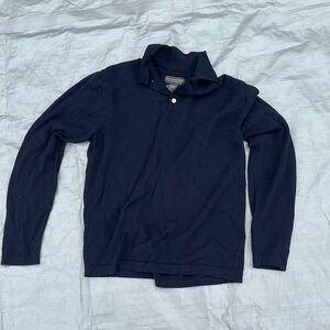 Banana Republic Men's Navy Polo Shirt